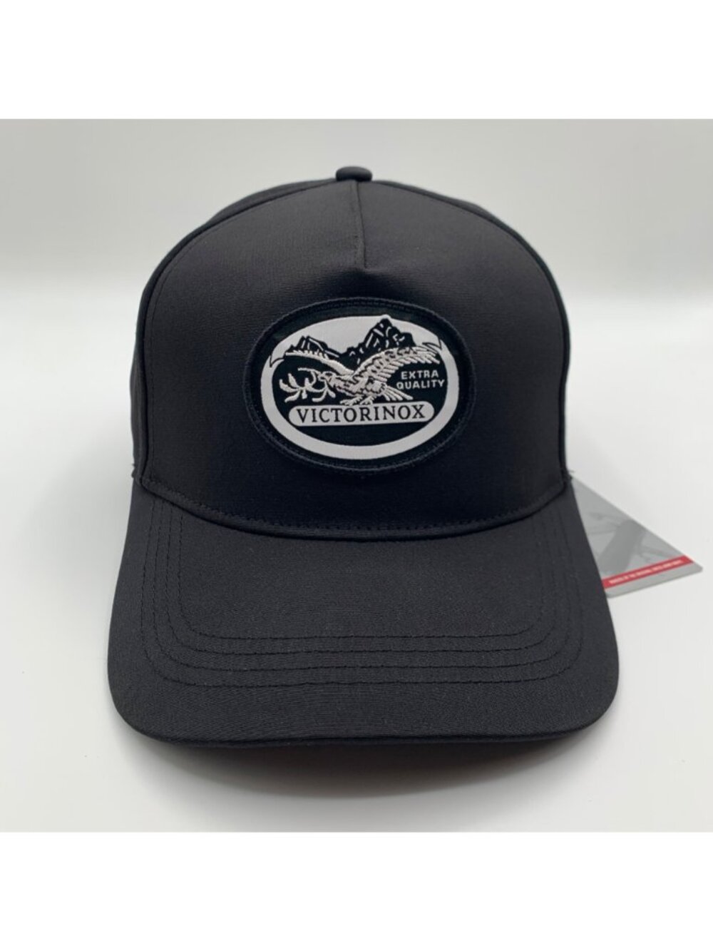 Victorinox Swiss Army Knife Mens Black Strapback Hat New - Picture 2 of 6